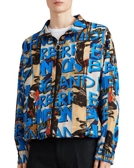 burberry peckham jacket|Burberry Men's Peckham Graphic.